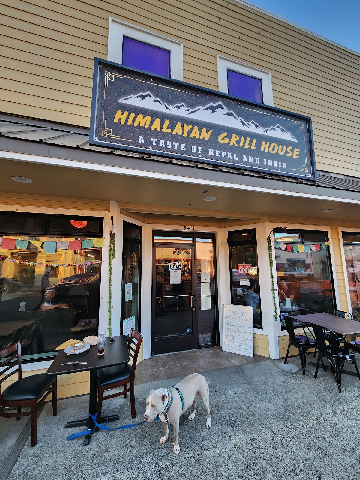 Himalayan Grill House storefront, Bay Street, Florence Oregon